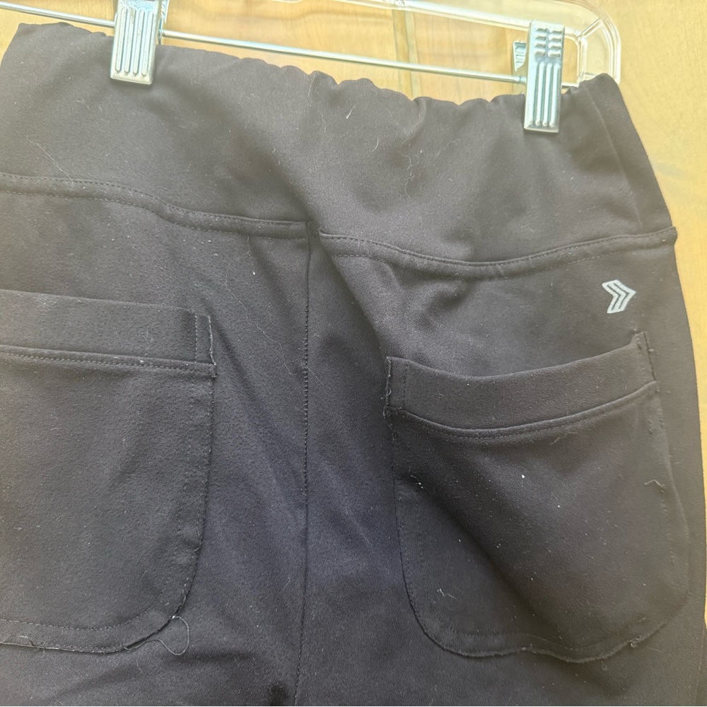 Black Bellalete softball pants